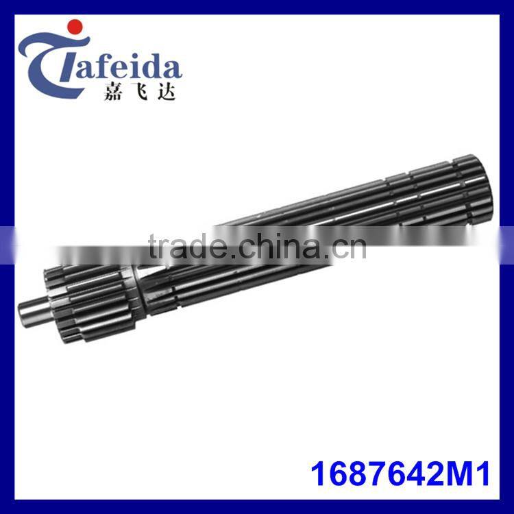 Massey Ferguson Mainshaft, MF Agricultural Tractor Parts,Transmission Components, 1687642M1, 18 / 22 Spline, 8 Speed, Main Shaft