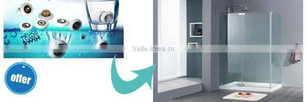 zink sliding shower door new wheel pulley roller of bathroom