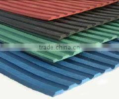 walkway anti slip rubber flooring