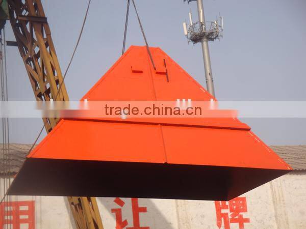 Concrete loading hopper