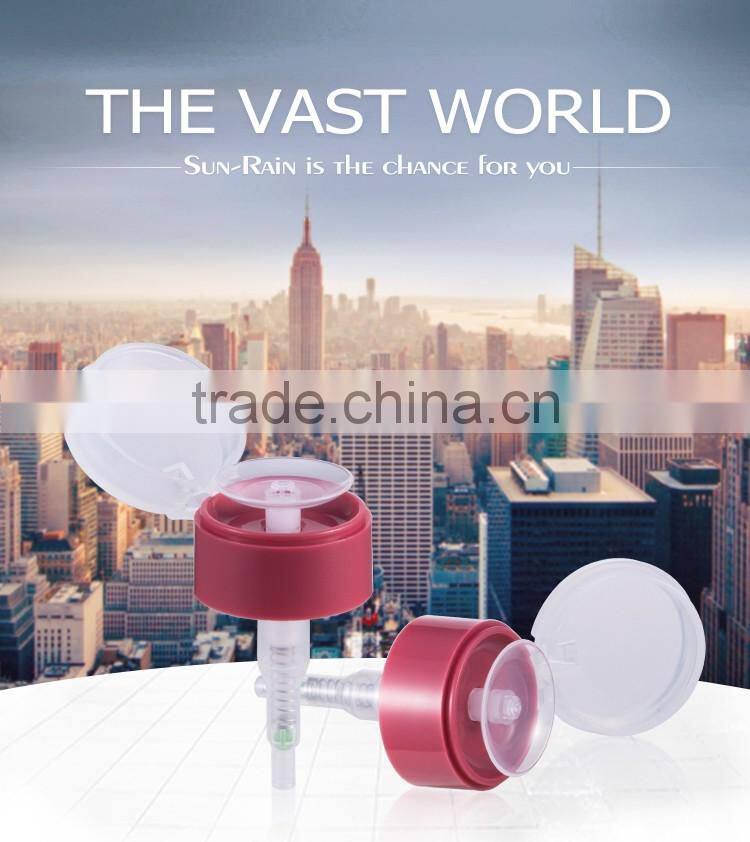 Alcohol bottle dispenser nail polish pump