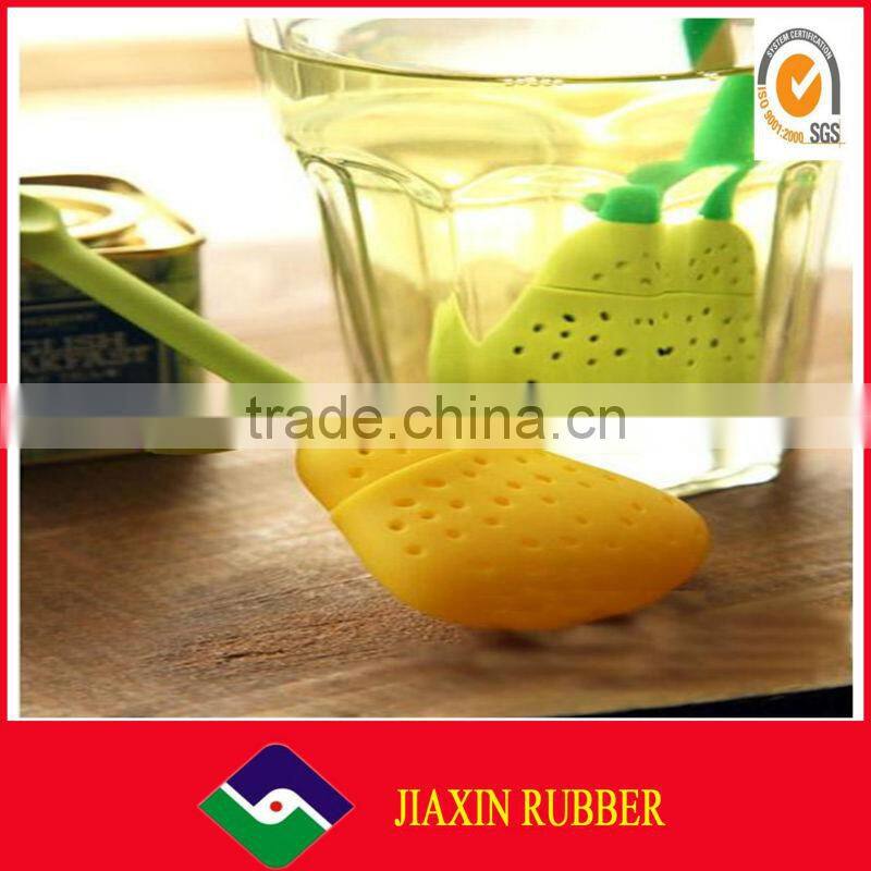 Eco-friendly infuser for tea tea bag with marked tag silicone tea bag