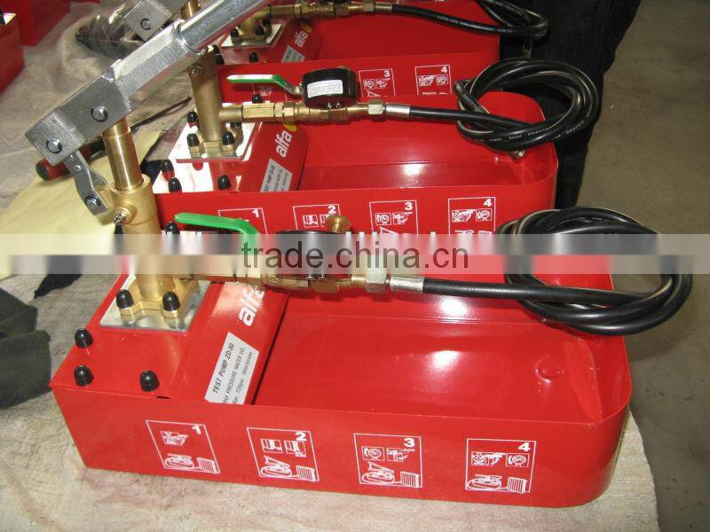 Corrosion resistance manual hydraulic pressure test pump ZD-50