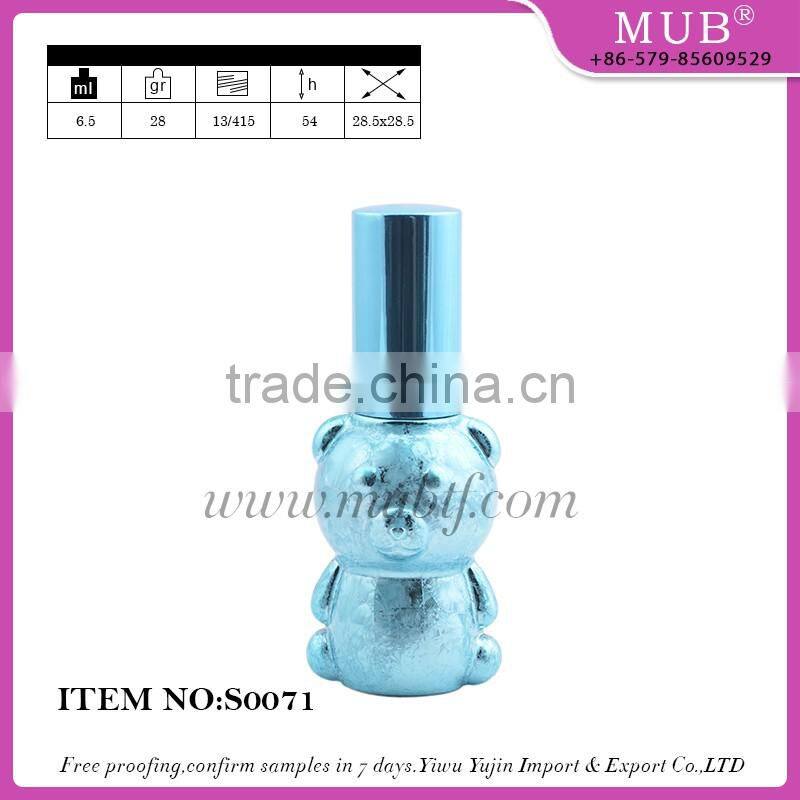 SOO66 mini screw sprayer bottle perfume glass bottles for cosmetic