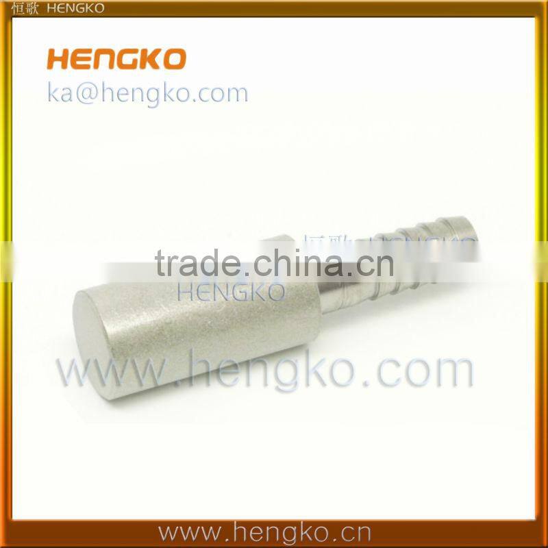 Sintered stainless steel metal porous diffusion stone 2 micron