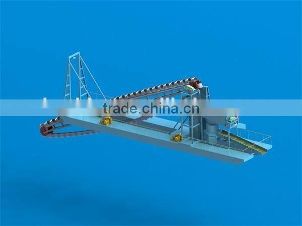 Gold vessels /gold dredger/ bucket gold dredger for sale