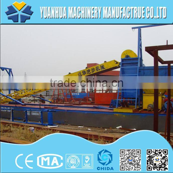 Gold Dredger for Mining / Gold panning ship