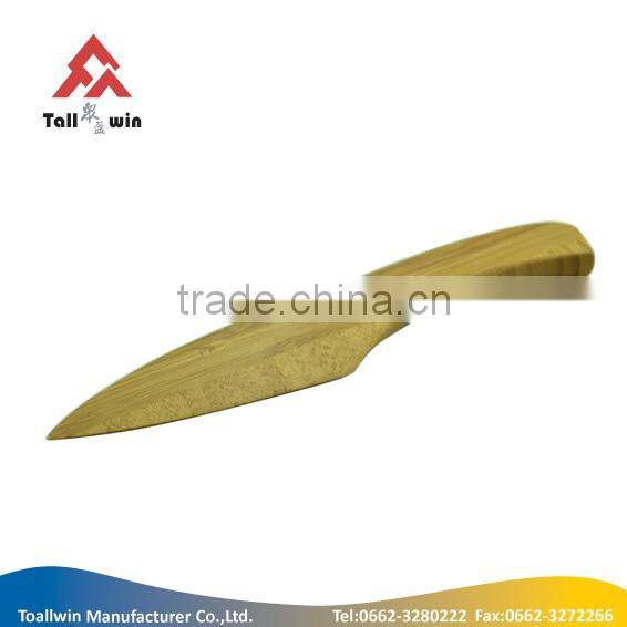 high quality bamboo bread knife with bread board set