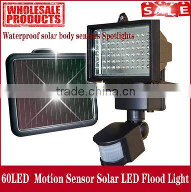 60 led security solar led outdoor lighting