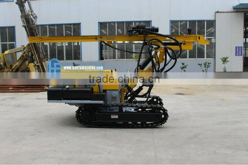 2013 Best-selling ! HF138Y Crawler type Hydraulic borehole drillling tools with air compressor