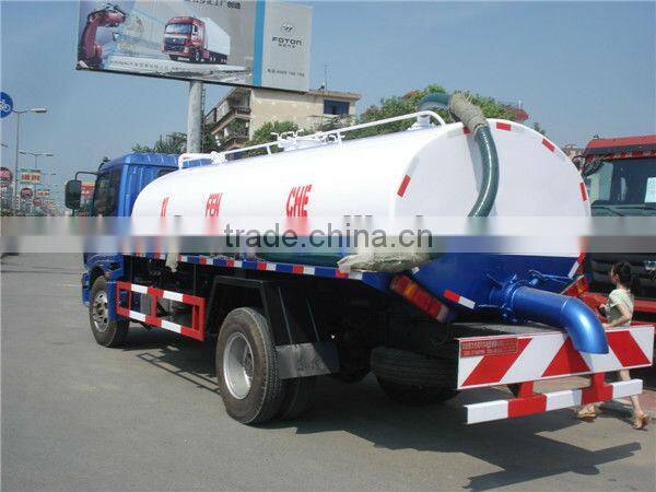 FOTON 11000L Fecal Suction Truck