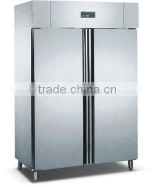 2 Door stainless steel vertical Refrigerator Freezer(ZQR-1.0L2)