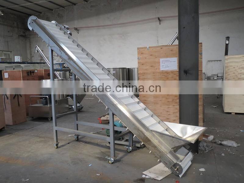 Plastic belt Food Vegetable Fruit Hoisting Machine Elevator Hoister Conveyor