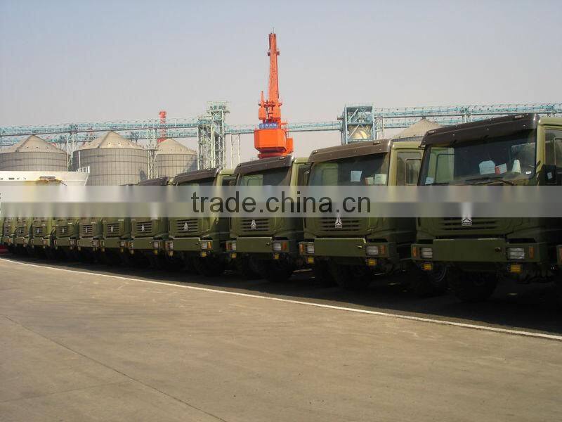 QINGZHUAN HOWO 6X6 military armored vehicle diesel truck for sale
