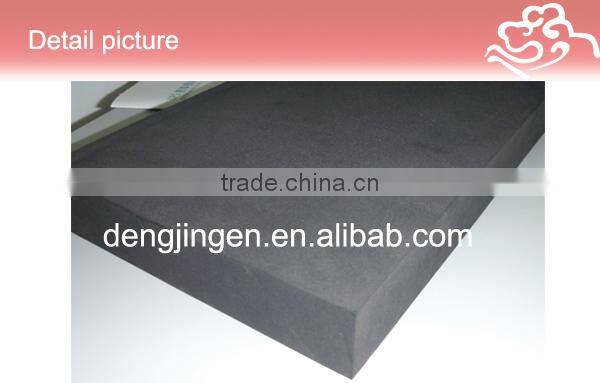air filter heat resistant fireproof waterproof CR rubber foam sheet