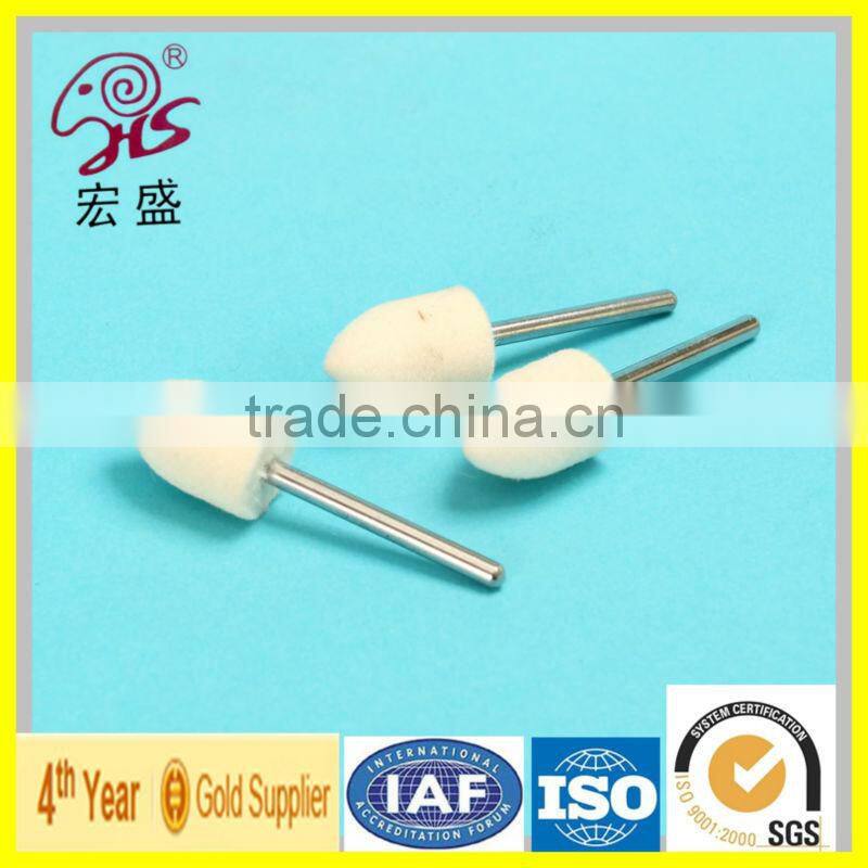 2016 new China manufacturer hot sale wool grinding head fabric high quality