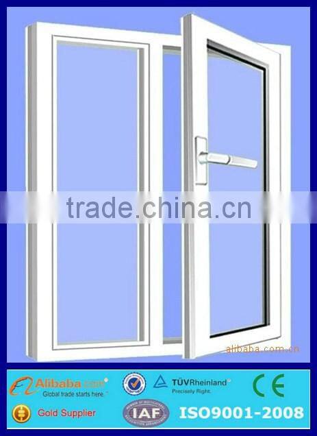 aluminum double hung window/pvc sliding glass window
