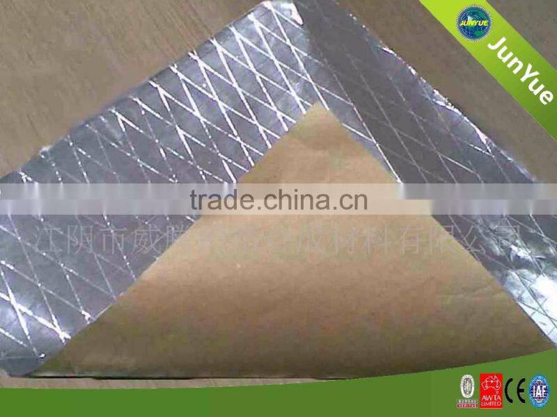 reflective alu foil kraft insulatiing paper