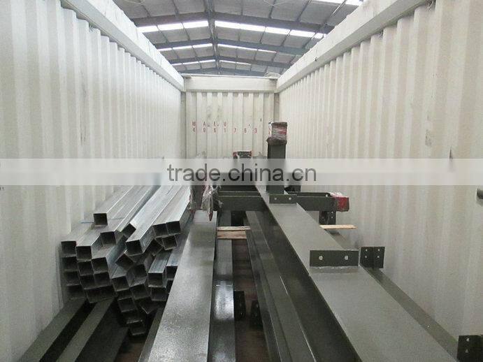 125x21x2.5m prefabricated steel structure chicken house in Ukraine