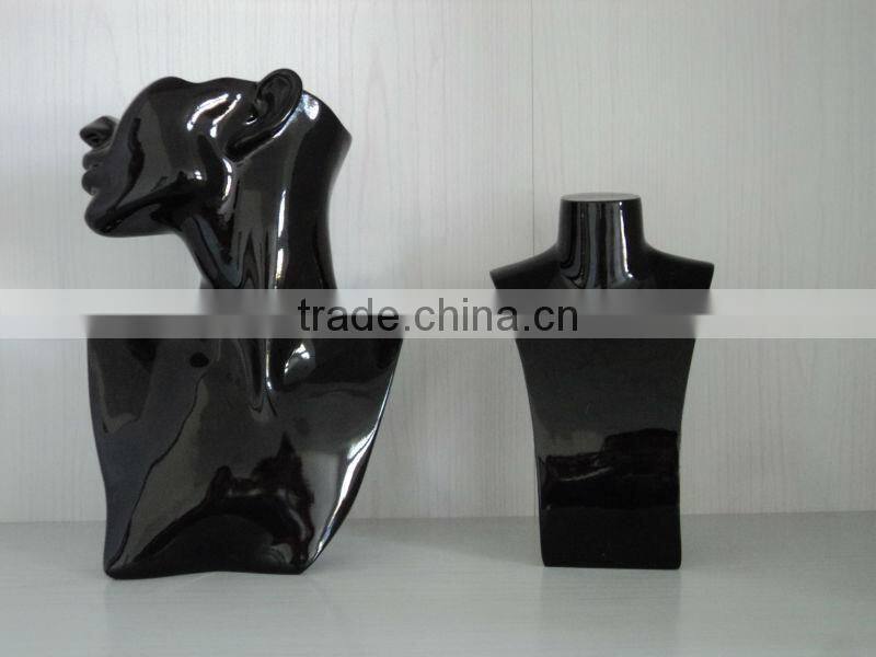 2015 new brand Fashion Designed Realistic Mannequin Head Stand YZNE-02