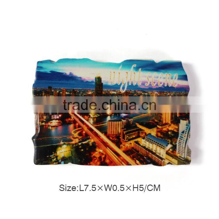 Tourist souvenir 4C printing magnet