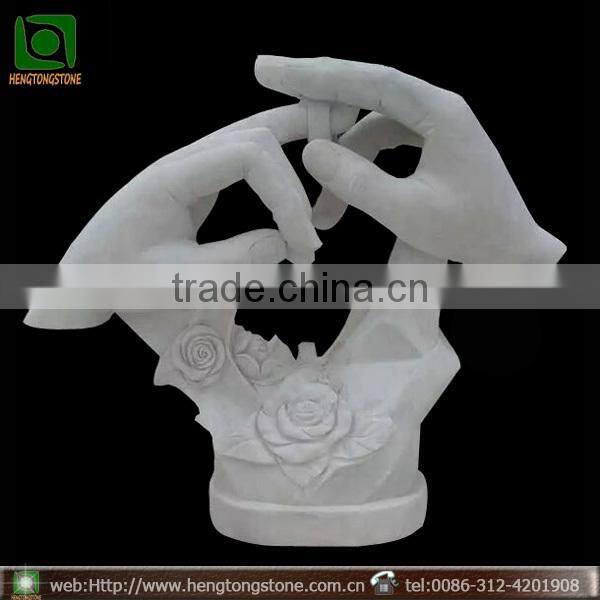 Hand Carved Modern Abstract Marble Sculpture
