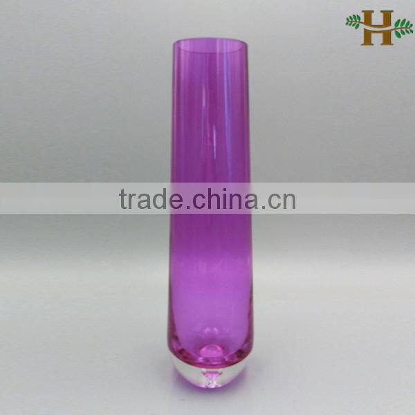 Stained glass vases for home decorations