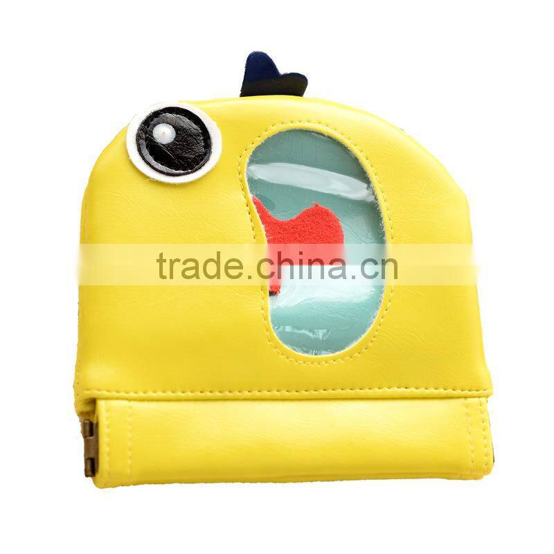 Q1105 Cute little monster zero travel wallet