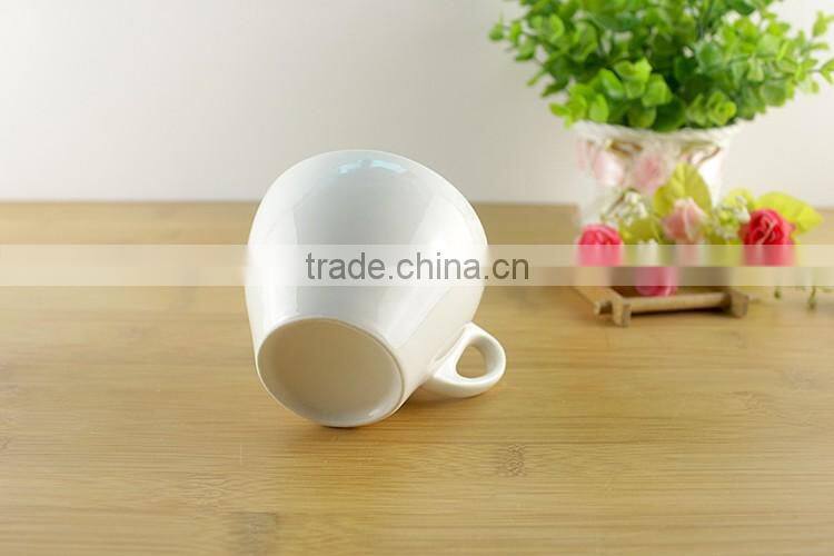 2017 new fashion luxury reusable wholesale custom logo ceramic coffe cup