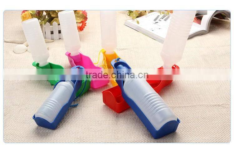 250ML dog pet drinker fountains lift drink bowl mini water bowl