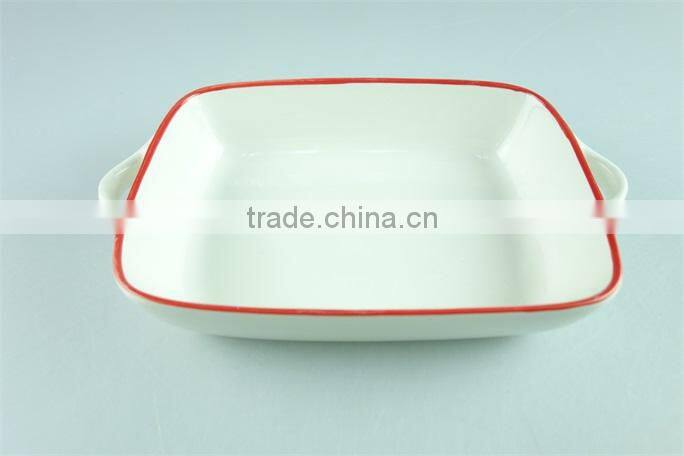Zakka style ceramic baking dish / mini baking dish