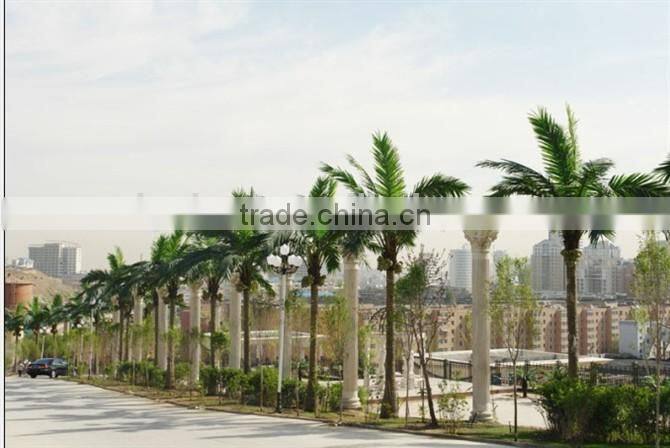 Home garden edging decorative 5ft to 16ft Height outdoor artificial green plastic palm trees EDS06 0815