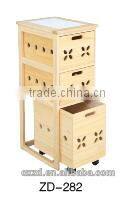 2016 hot selling cheap wooden cabinets with drawers