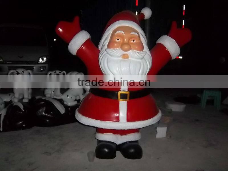 Santa christmas decoration
