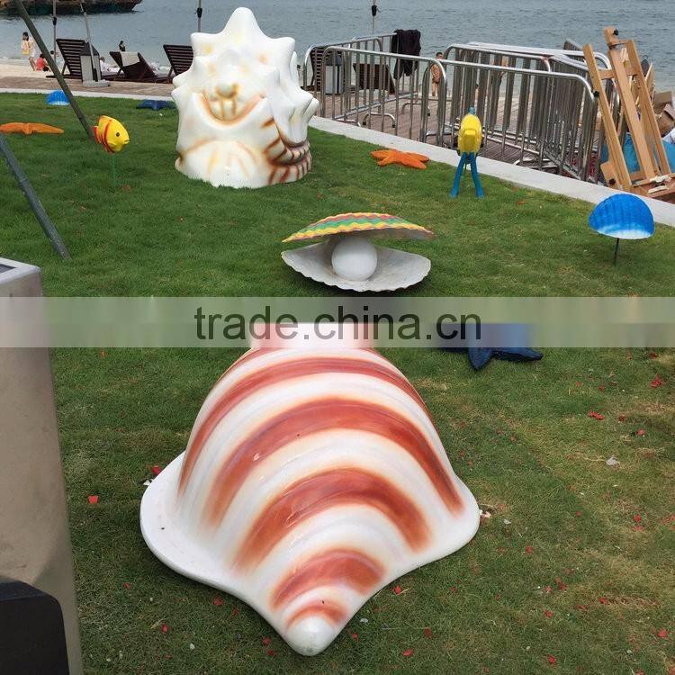 FRP sea animal decoration