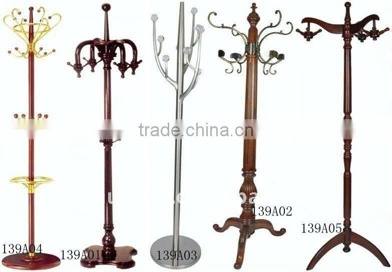 Hotel amenities clothes rack