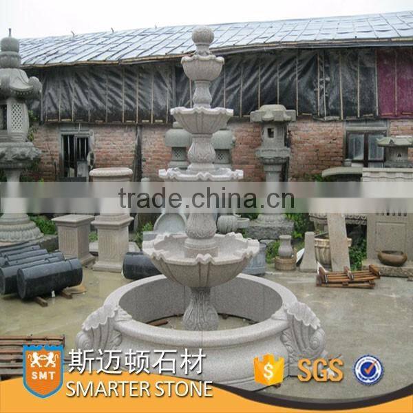 Large outdoor water fountains and Indoor water fountain design