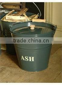Eco-friendly Ash Bucket Portable Wood collector Ash Coal Pails