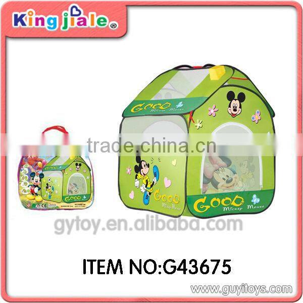 girl outdoor play tent
