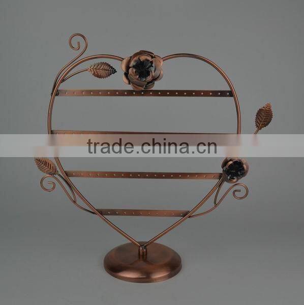 High-grade Metal counter jewelry display for earring