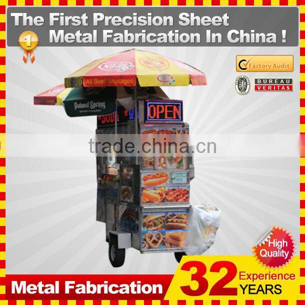 street hamburgers food cart for sale