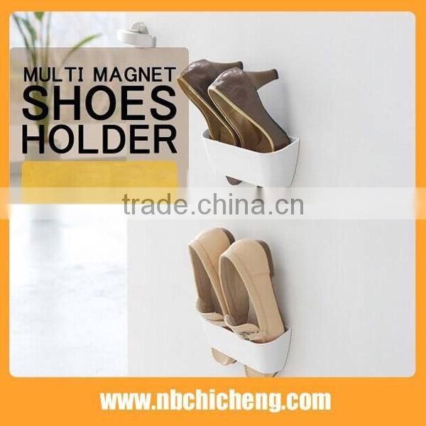 Goodlife Plastic Stylish Wall Mounted Shoe Rack