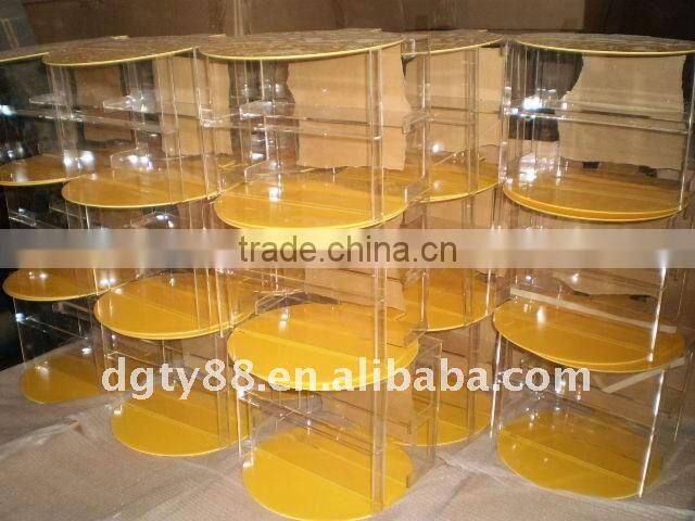 thick sheet plastic vacuum forming Christmas display rack