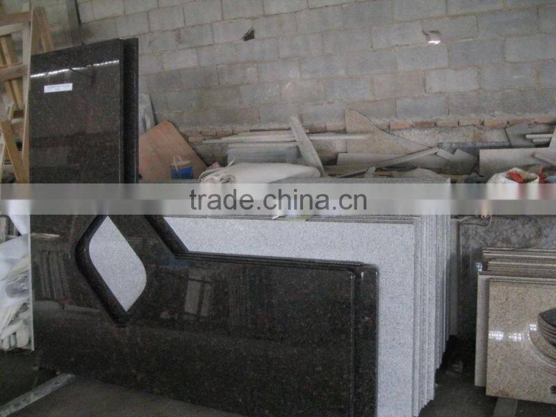 Tan brown granite kitchen engineering countertops