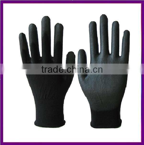 Black Work PU Nylon Gloves ZM782