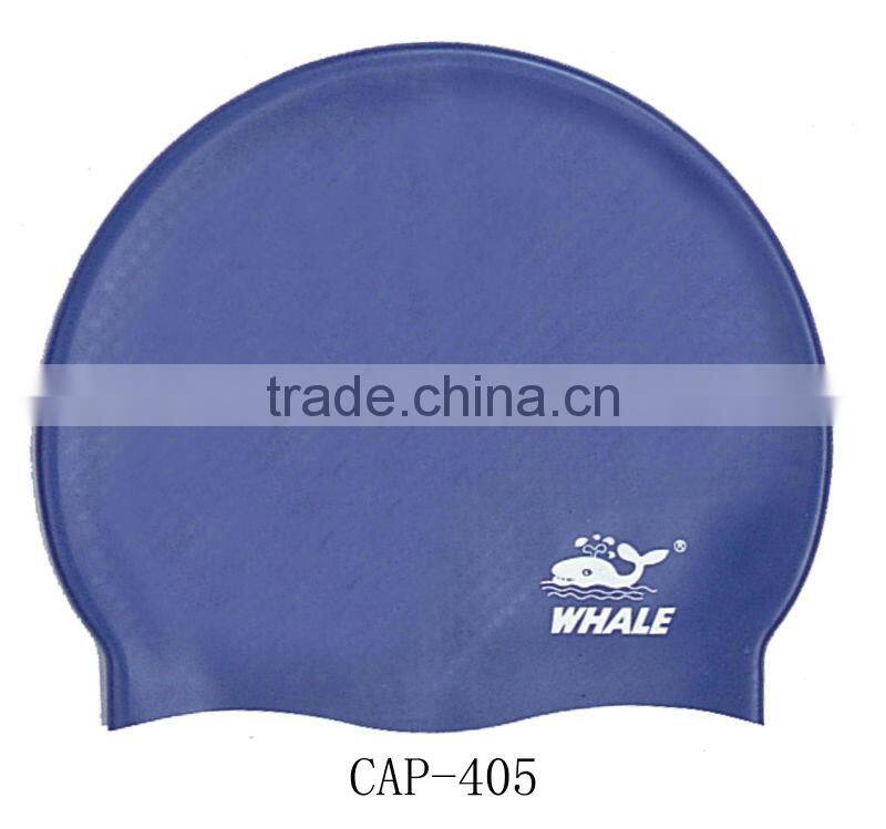 Waterproof swim cap,contouted shap swimming cap(CAP-400)