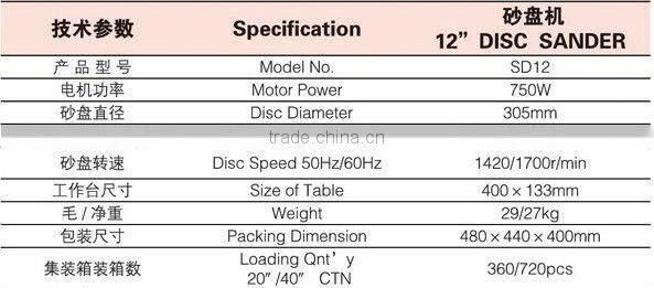Combined Machine Belt/Disc Sander