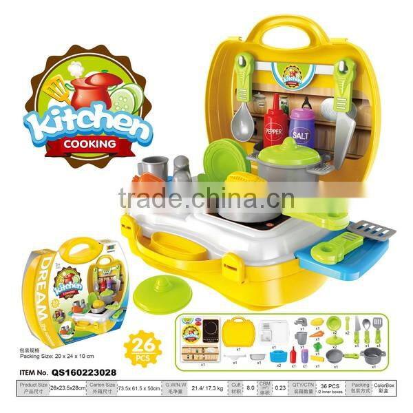 Improve children's learning ability DIY toys kitchen play set,pretend play kitchen for sale
