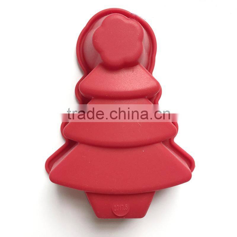 Silicone chiffon foot shaped jelly cake mold christmas soap molds pudding chocolate cup