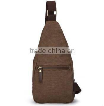 High Quality shoulder sling bag for outdoor sport with canvas
